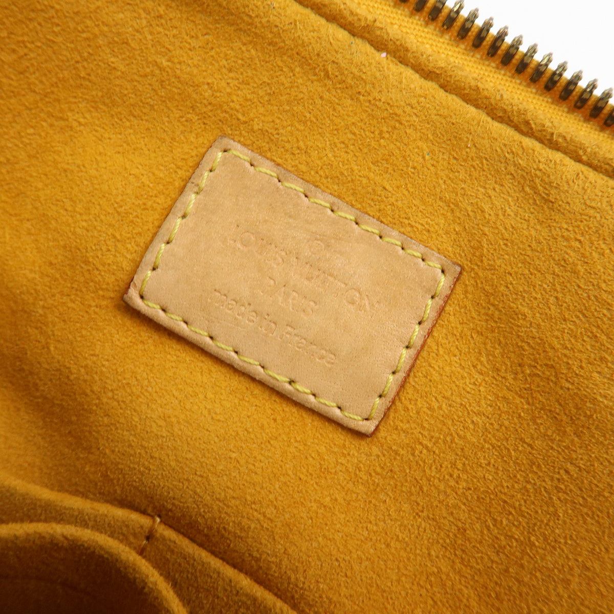Louis Vuitton Monogram Pallas MM 2Way Bag Hand Bag Saffron M40929