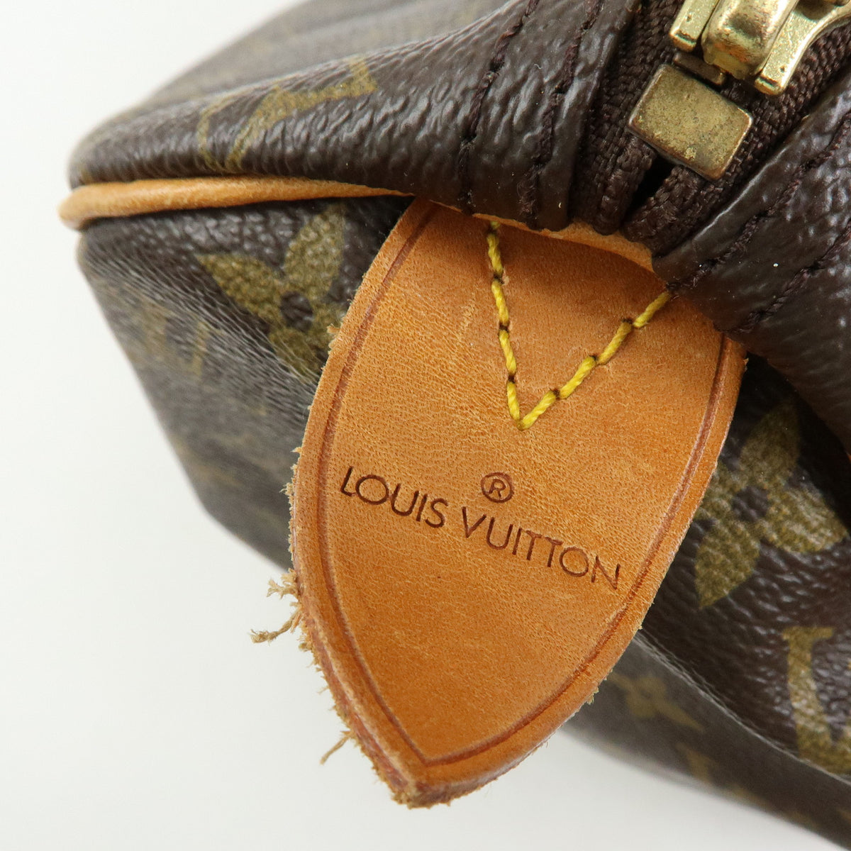 Louis Vuitton Monogram Speedy 40 Hand Bag Boston Bag Brown M41522