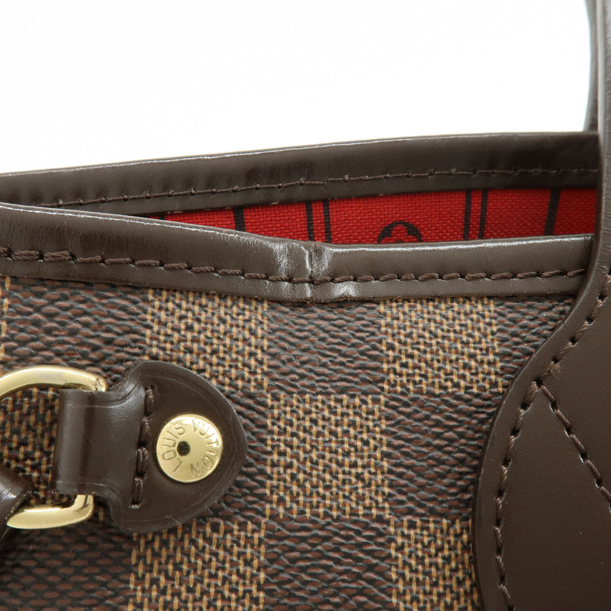 Louis Vuitton Damier Neverfull PM Tote Bag Shoulder Bag Ebene N51109