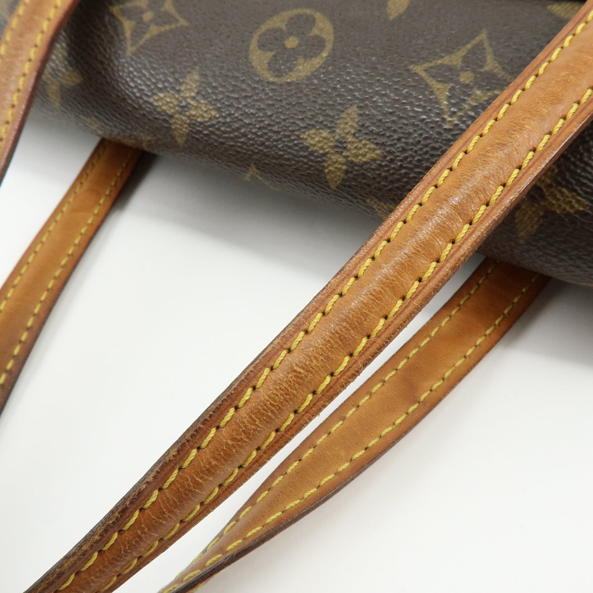 Louis Vuitton Monogram Canvas Sonatine Hand Bag Brown M51902
