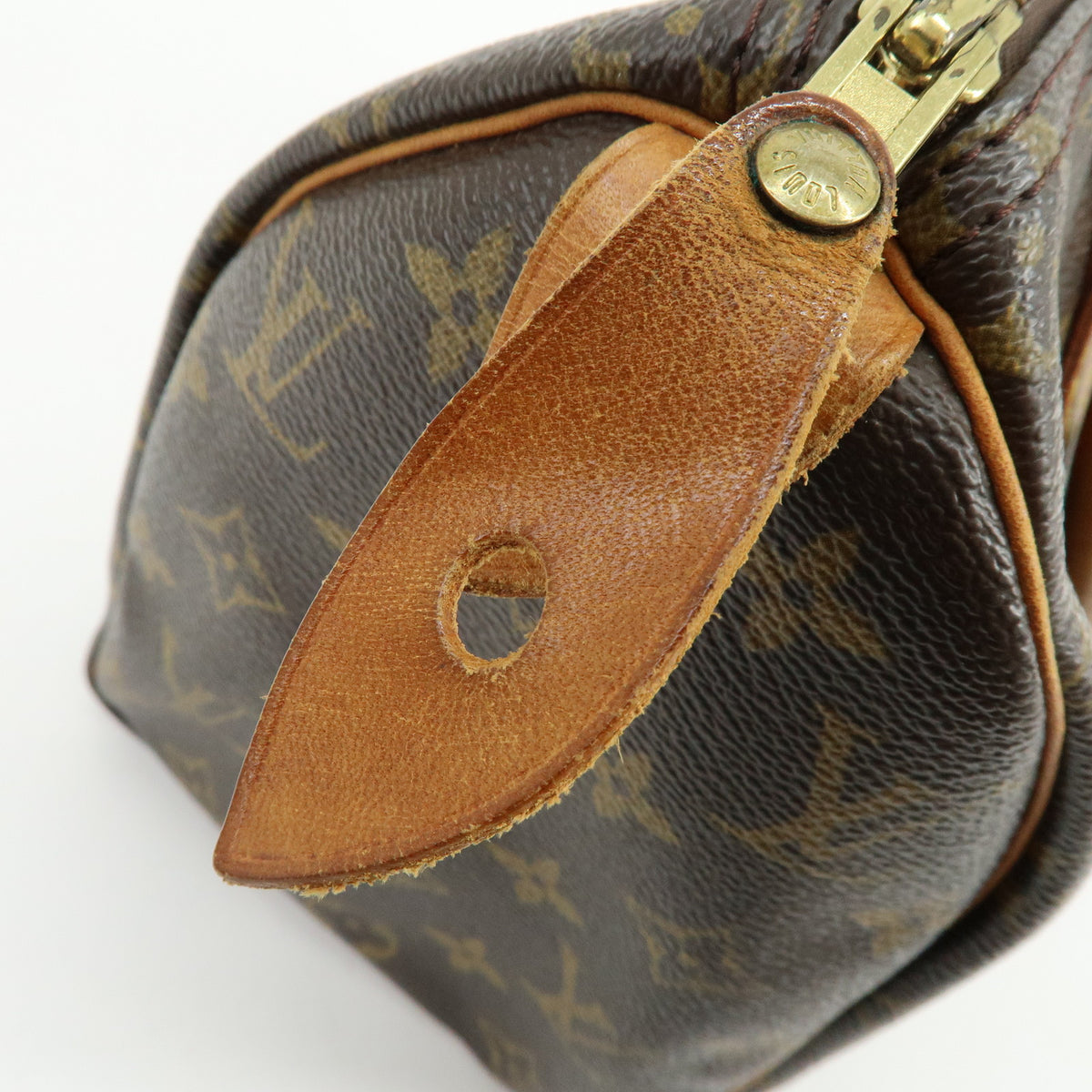 Louis Vuitton Monogram Speedy 25 Boston Bag Hand Bag Brown M41528