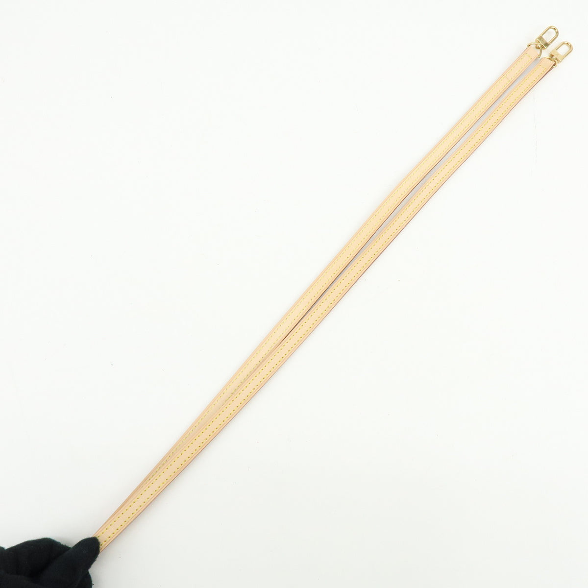 Louis Vuitton Nume Leather Shoulder Strap 120cm Natural J00145