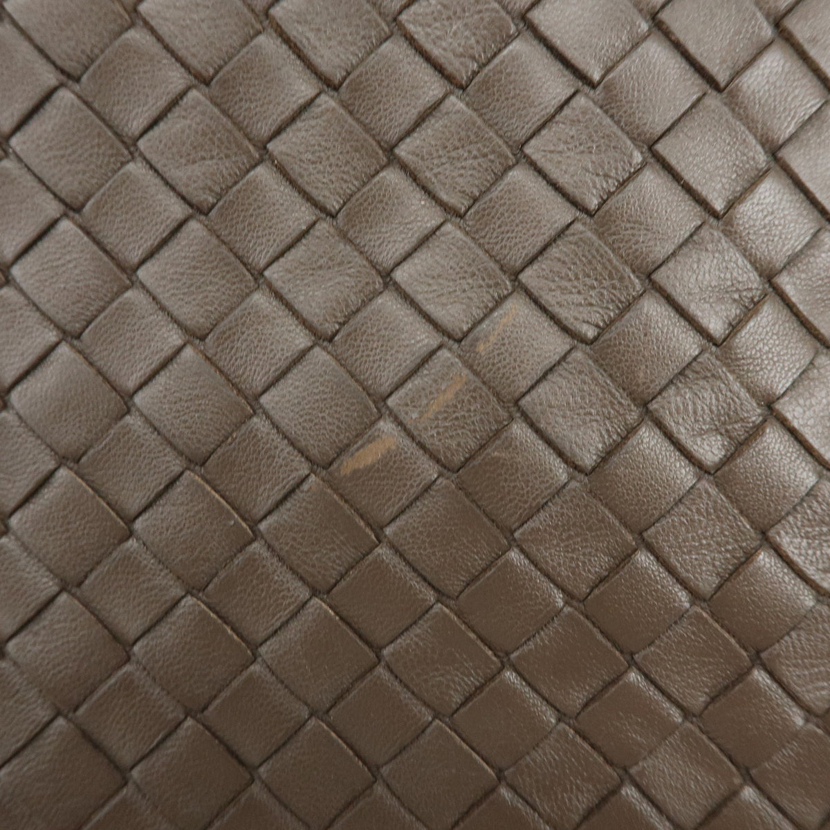 BOTTEGA VENETA Intrecciato Leather Shoulder Crossbody Bag Brown 179330