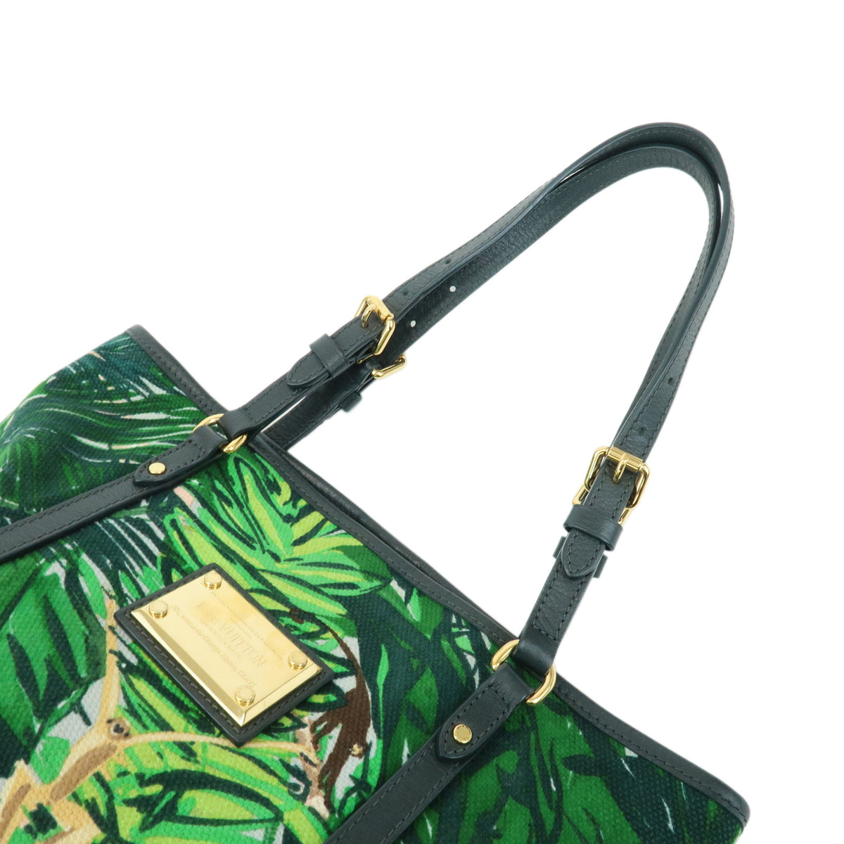 Louis Vuitton Ailleurs Cabas PM Canvas Shoulder Bag Aventure M93770