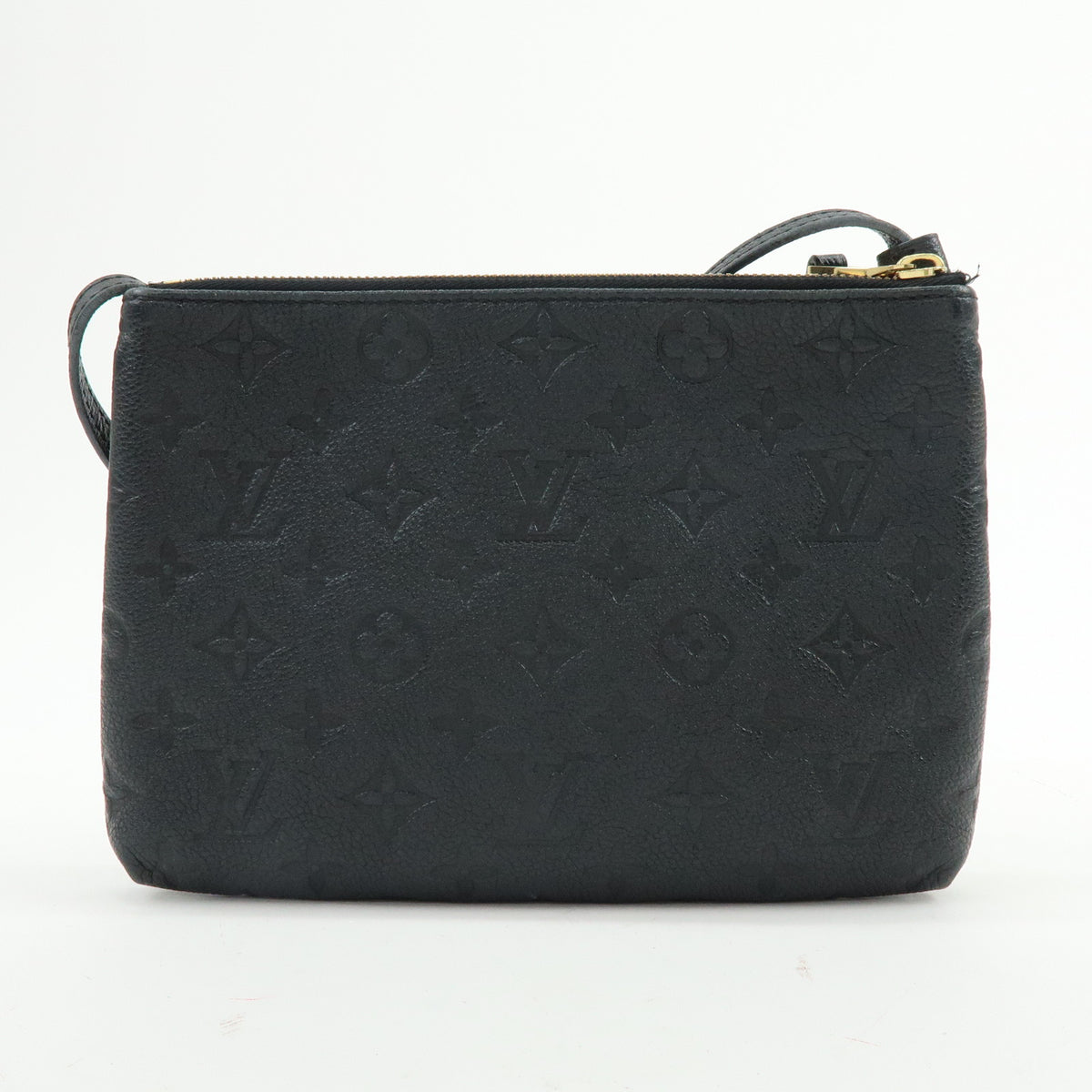 Louis Vuitton Monogram Empreinte Twice Shoulder Bag Noir M50258