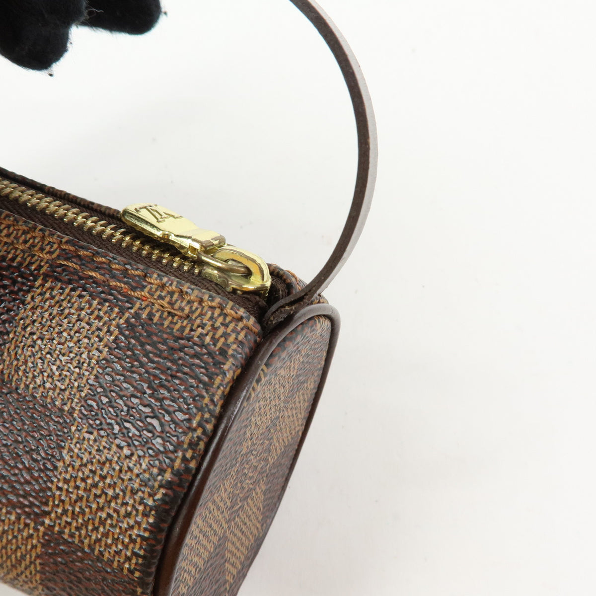 Louis Vuitton Damier Mini Pouch for Papillon Bag Brown