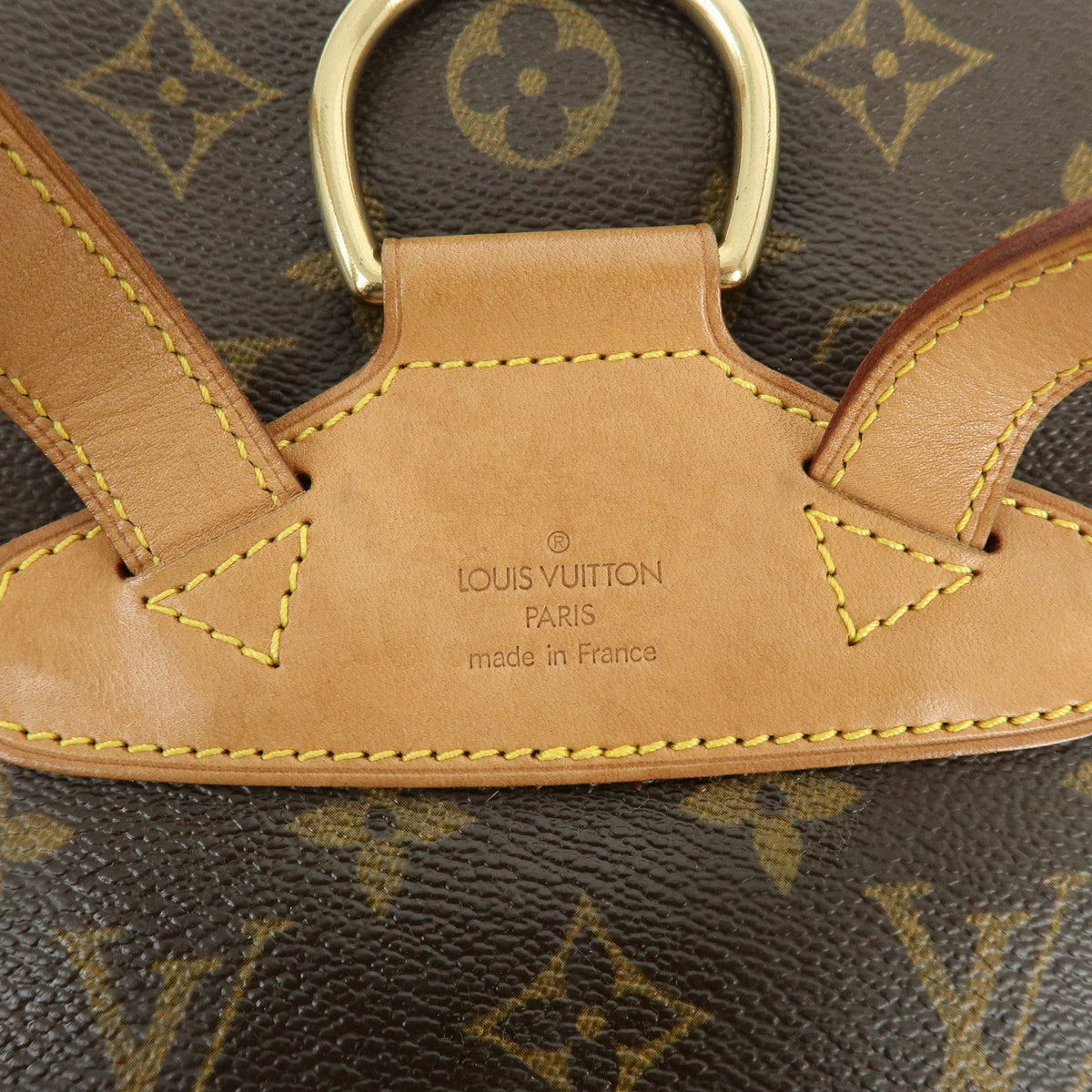 Louis Vuitton Monogram Montsouris MM Backpack Brown M51136