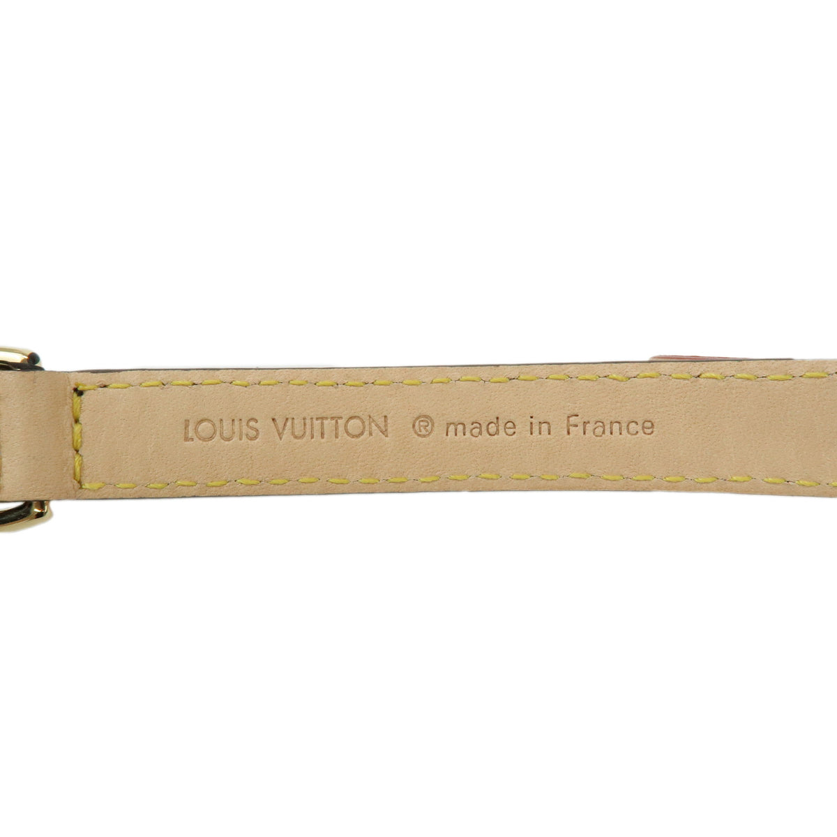 Louis Vuitton Monogram Canvas Collier Baxter XS Dog Collar M58073
