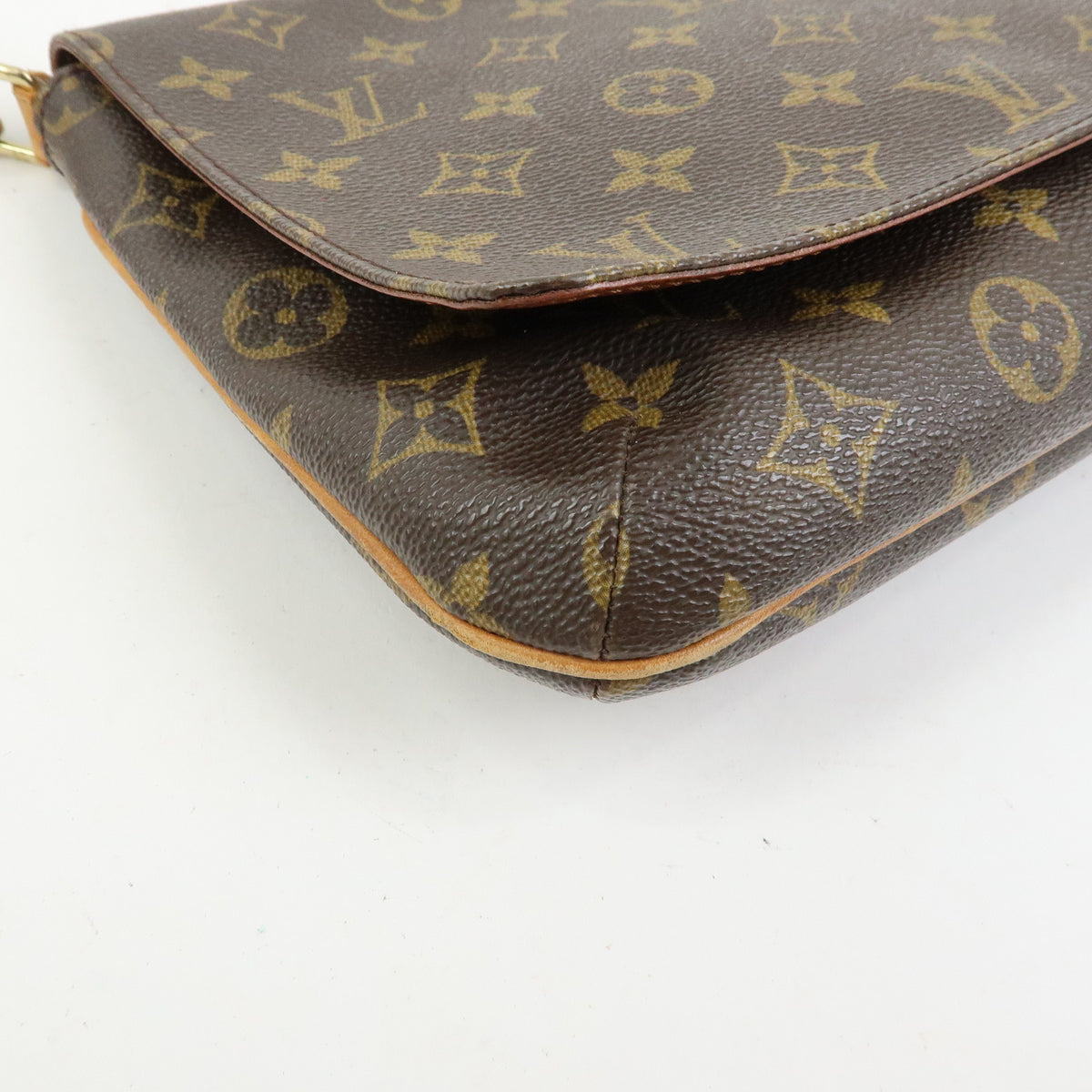 Louis Vuitton Monogram Musette Tango Short Shoulder Bag Brown M51257