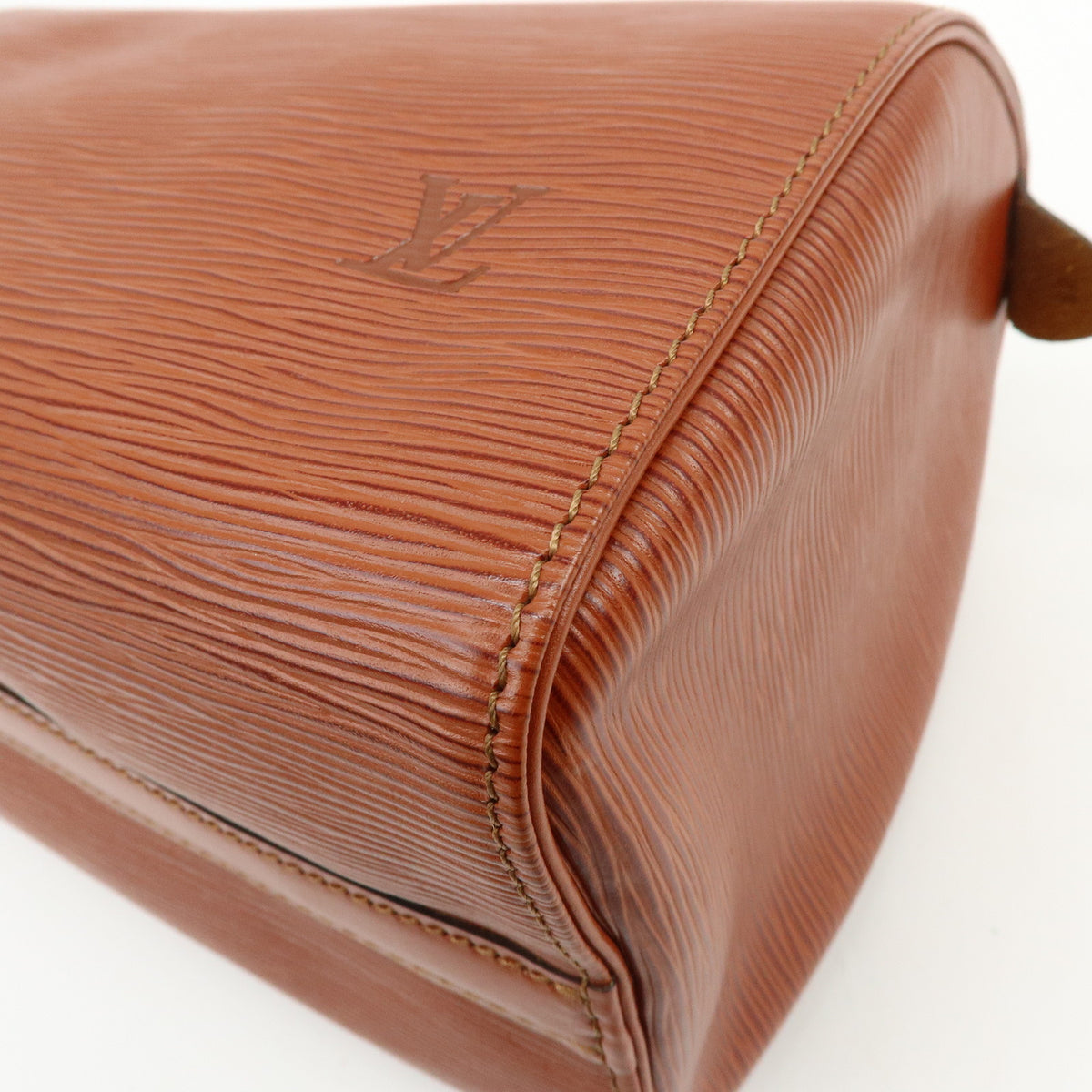 Louis Vuitton Epi Speedy 25 Leather Hand Boston Bag Kenya Brown M43013