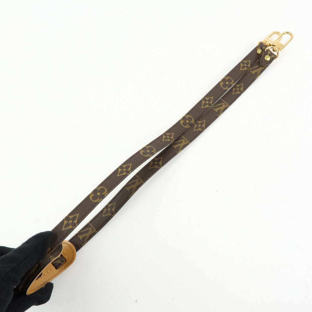 Louis Vuitton Monogram Canvas Shoulder Strap 100cm J75011