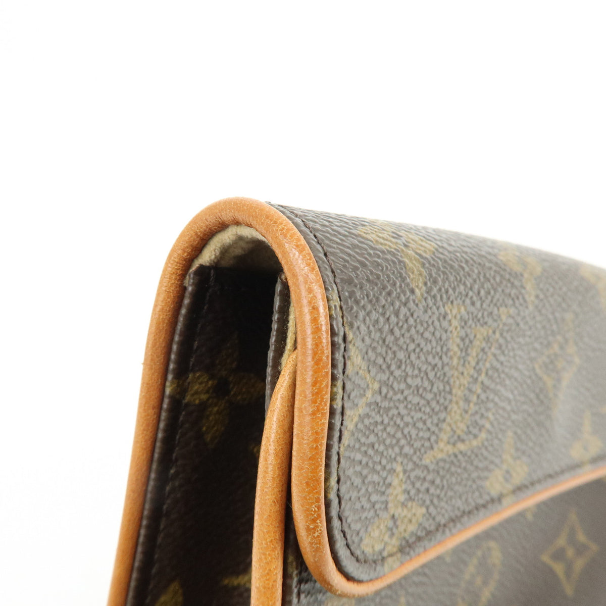 Louis Vuitton Monogram Pochette Florentine Waist Bag Belt XS M51855