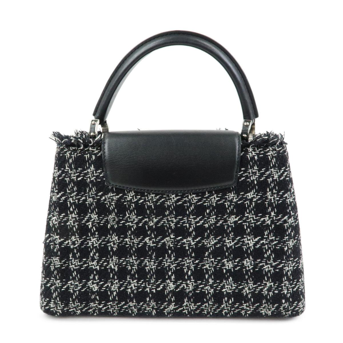 Louis Vuitton Capucines MM 2Way Bag Hand Shoulder Bag Noir Blanc M54979