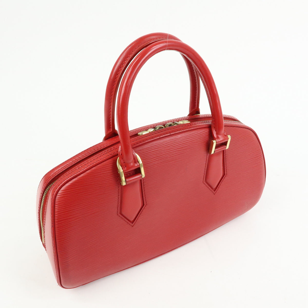 Louis Vuitton Epi Leather Jasmine Hand Bag Castilian Red M52087