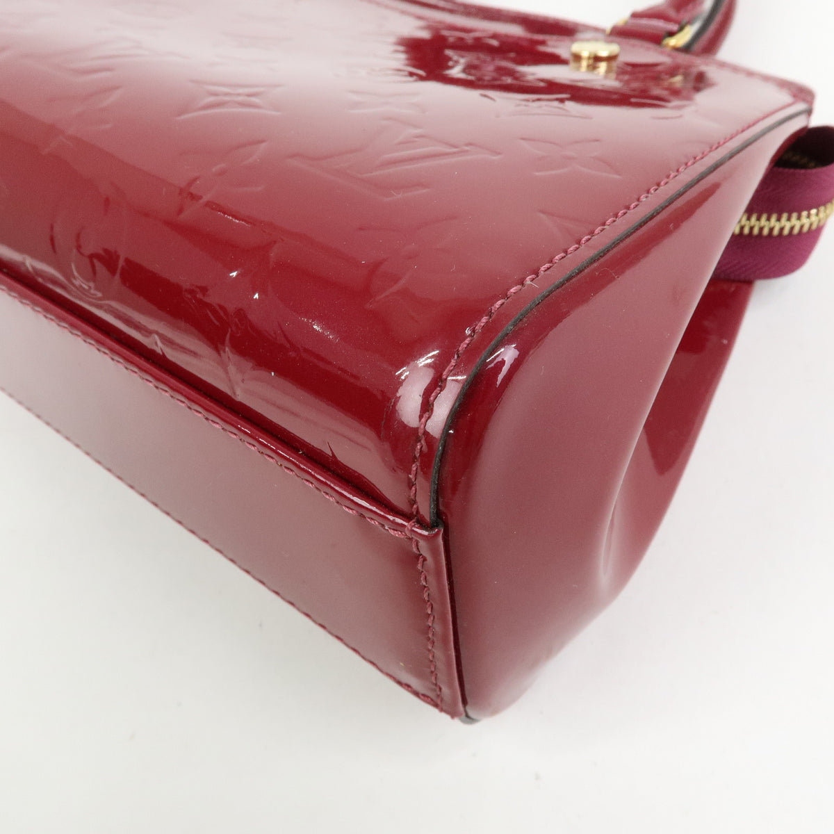 Louis Vuitton Monogram Vernis Brea PM 2Way Bag Hand Bag Magenta M50810