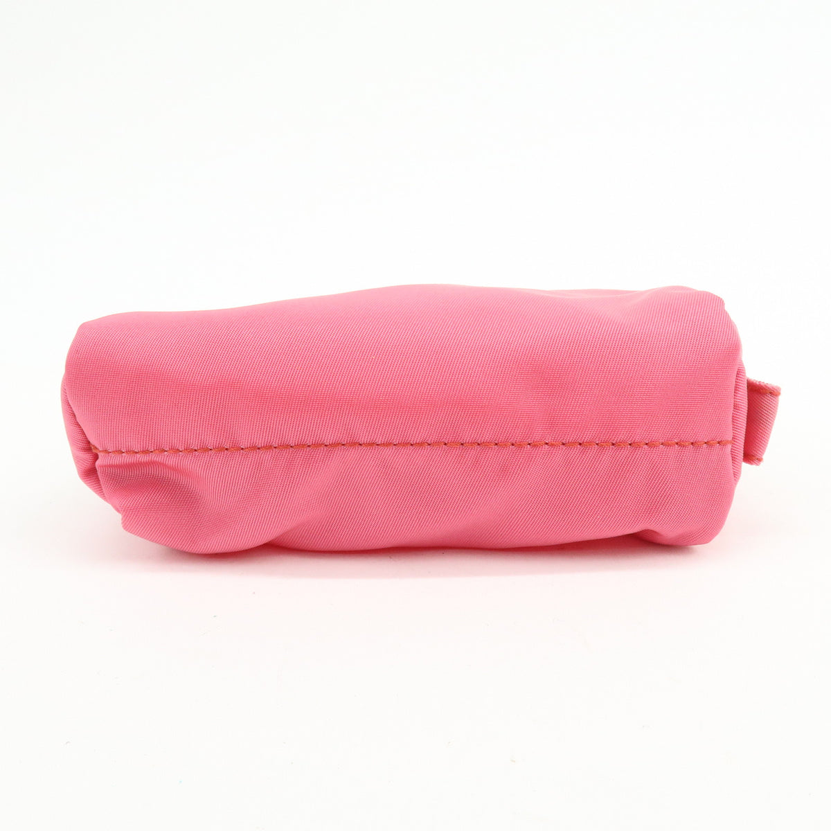 PRADA Triangle Logo Lot of 2 Nylon Pouch Cosmetic Case Purple Pink