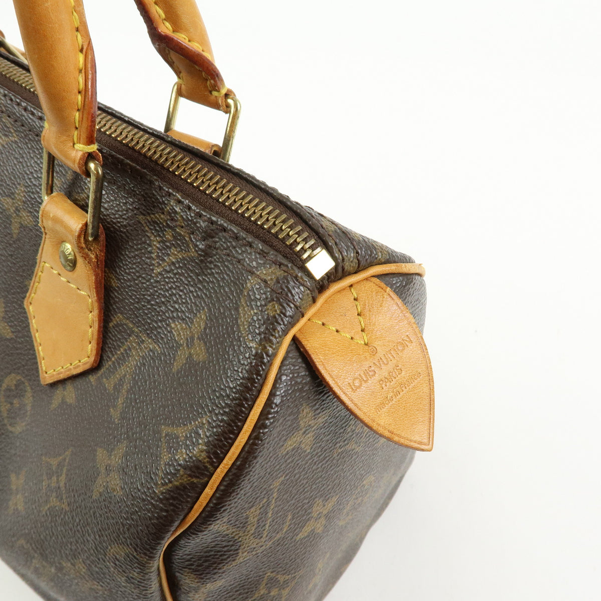 Louis Vuitton Monogram Speedy 25 Boston Bag Hand Bag Brown M41528