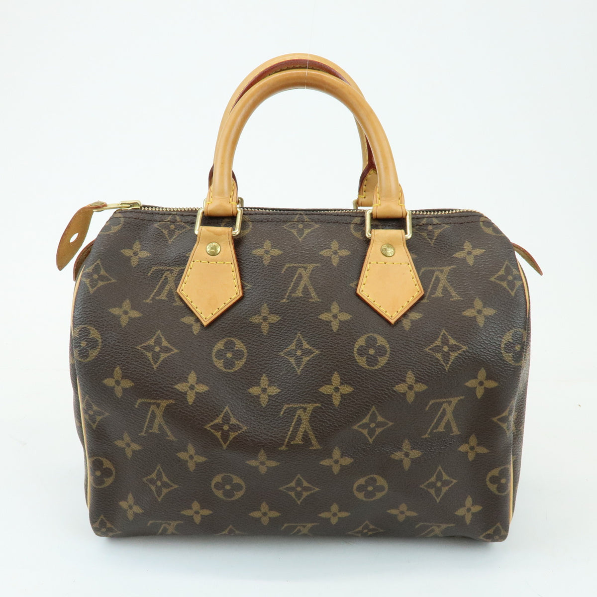 Louis Vuitton Monogram Speedy 25 Boston Bag Hand Bag Brown M41528