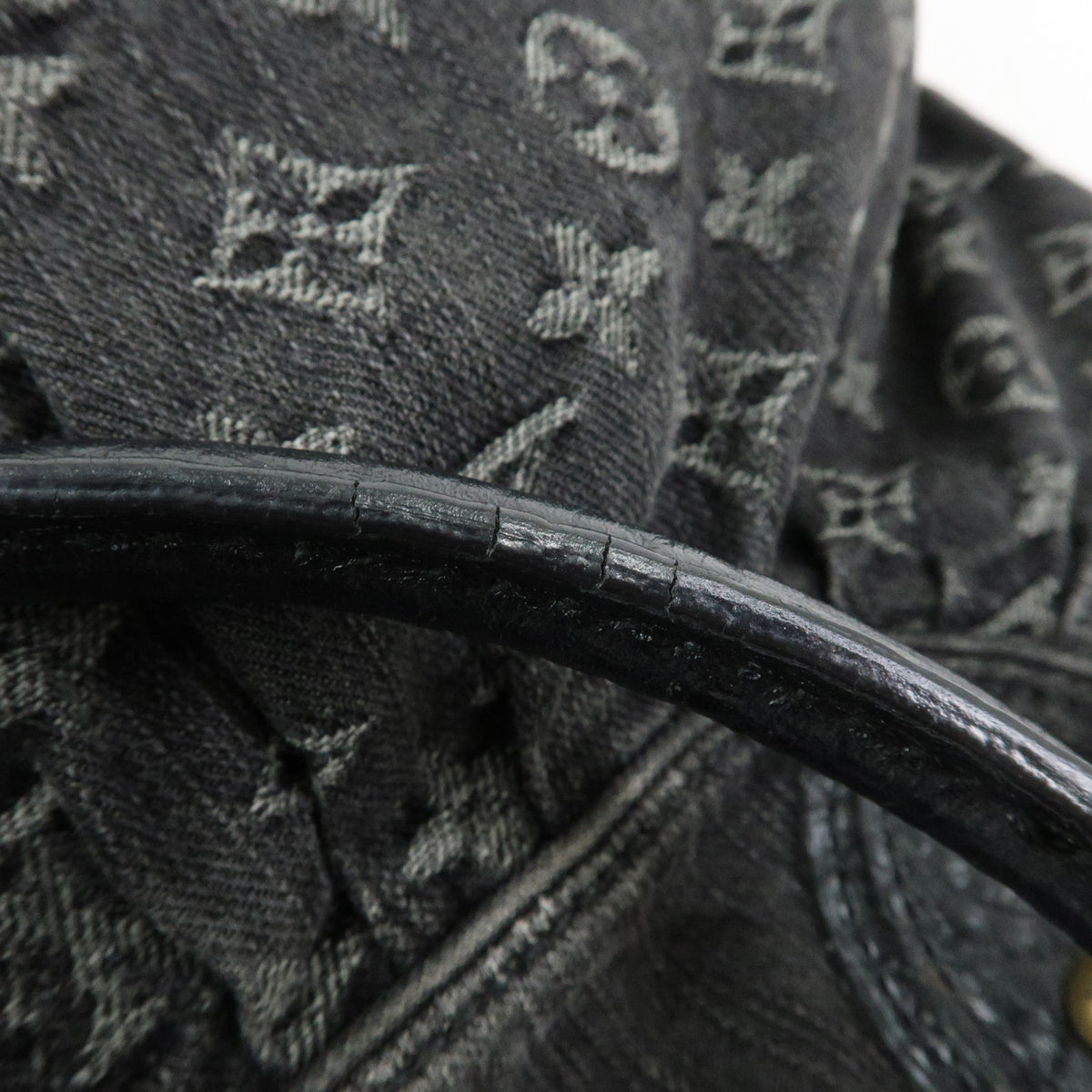 Louis Vuitton Monogram Denim Neo Cabby GM 2Way Bag Hand Bag Noir M95352