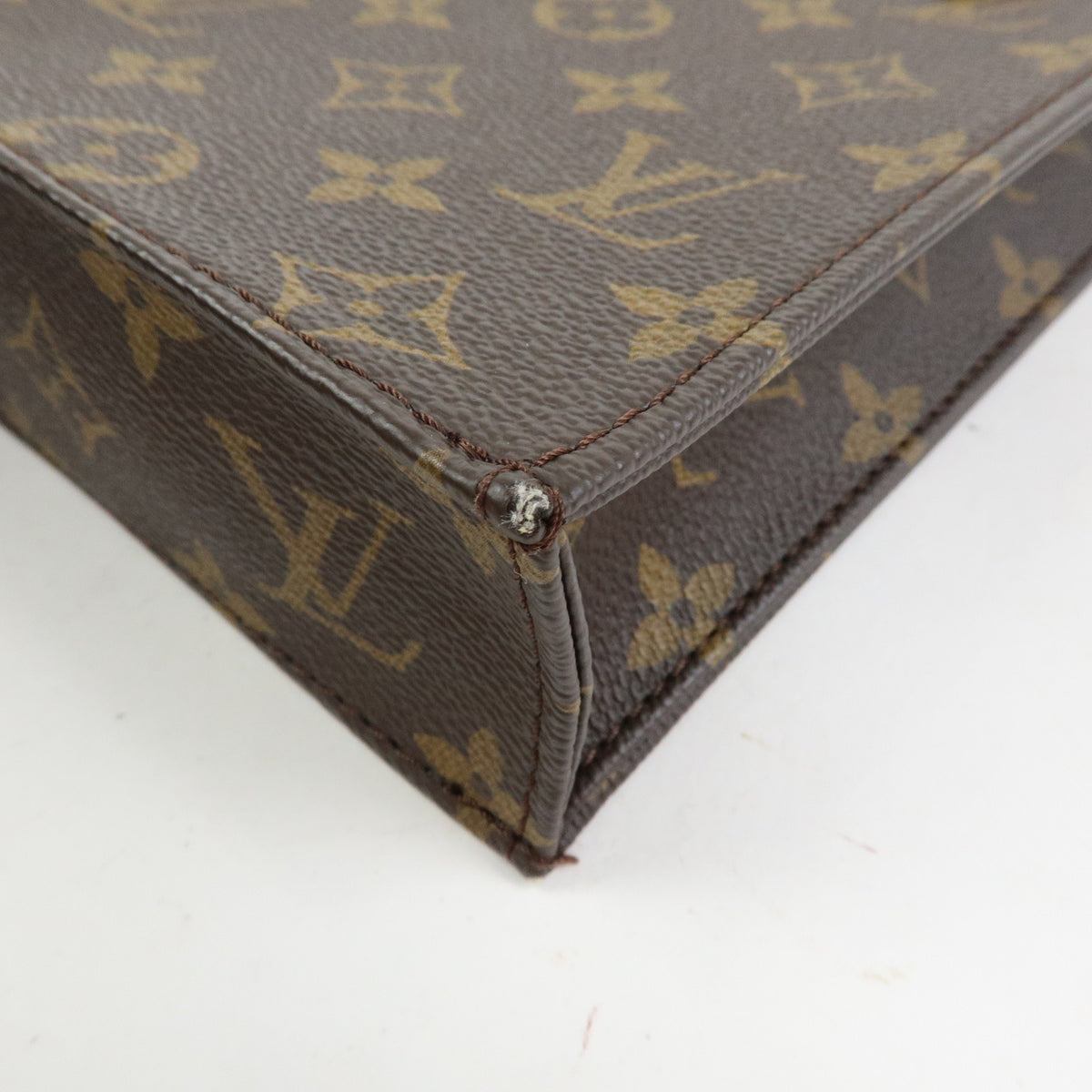 Louis Vuitton Monogram Petit Sac Plat 2Way Hand Shoulder Bag M69442