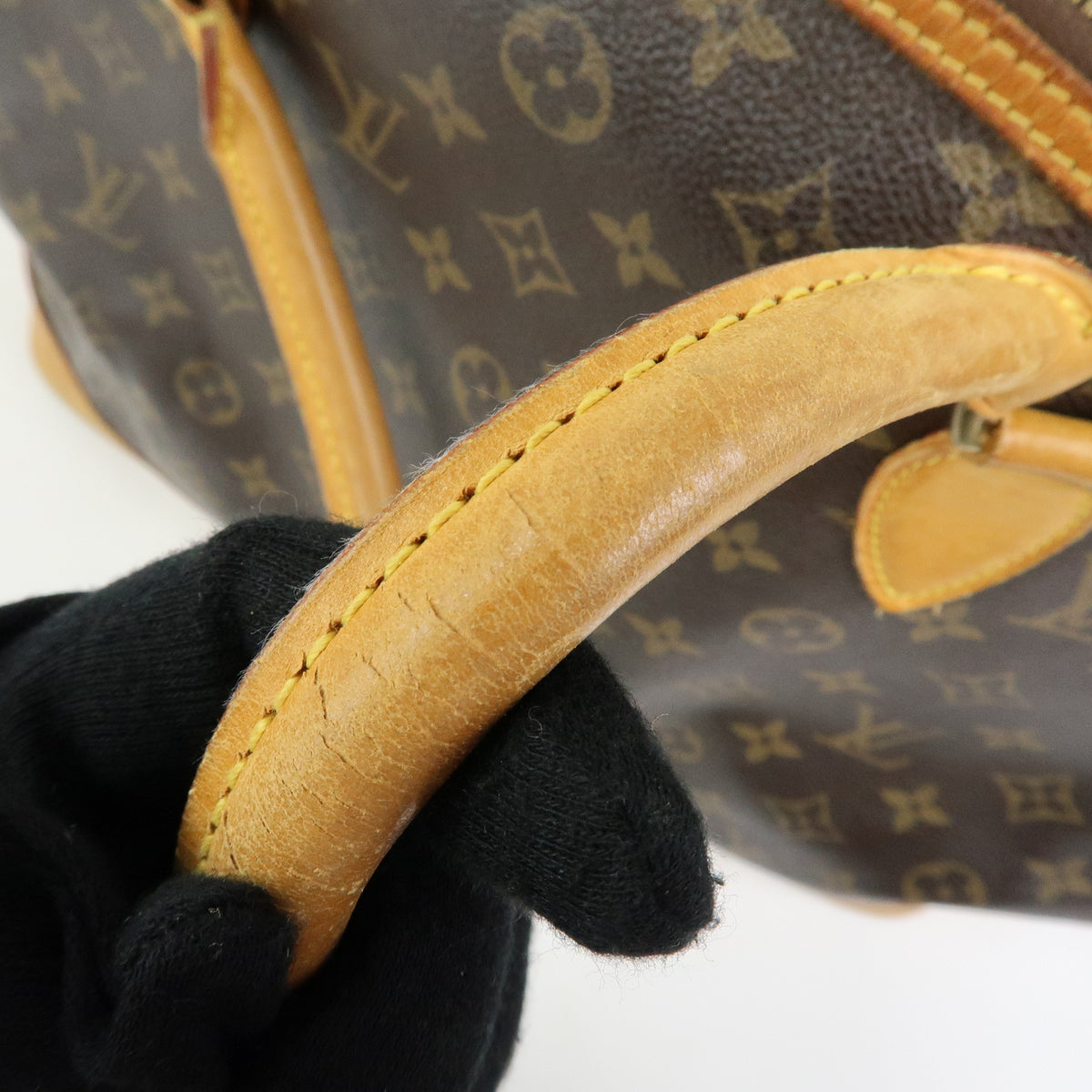 Louis Vuitton Monogram Lockit Horizontal Shoulder Bag Brown M40104