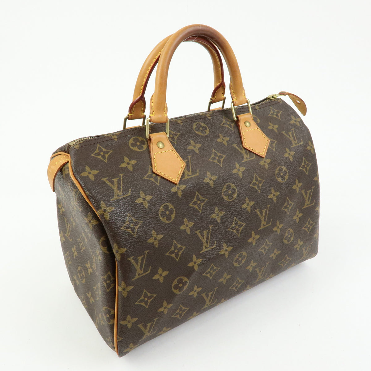 Louis Vuitton Monogram Speedy 30 Boston Bag Hand Bag Brown M41526