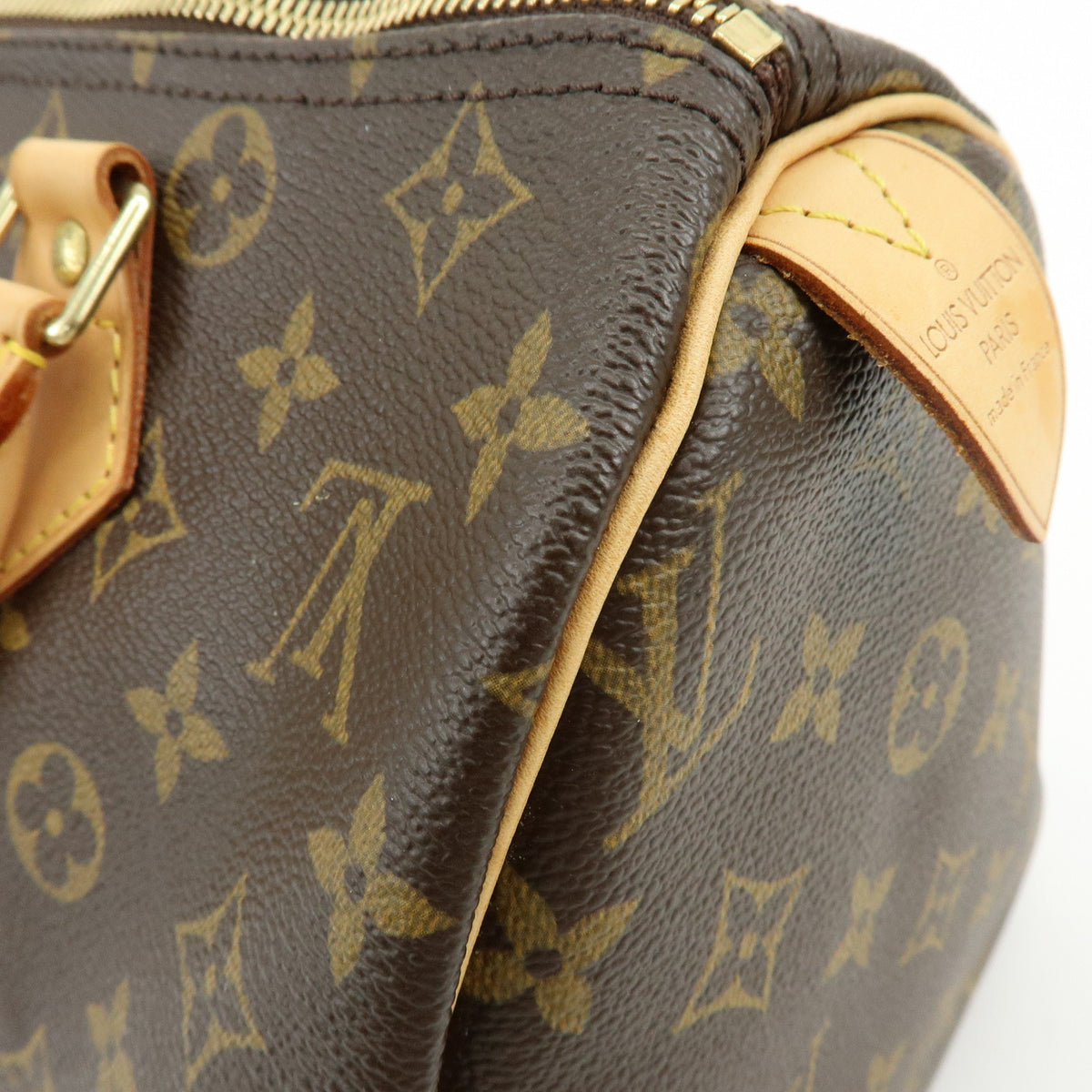 Louis Vuitton Monogram Speedy 30 Boston Bag Hand Bag Brown M41526