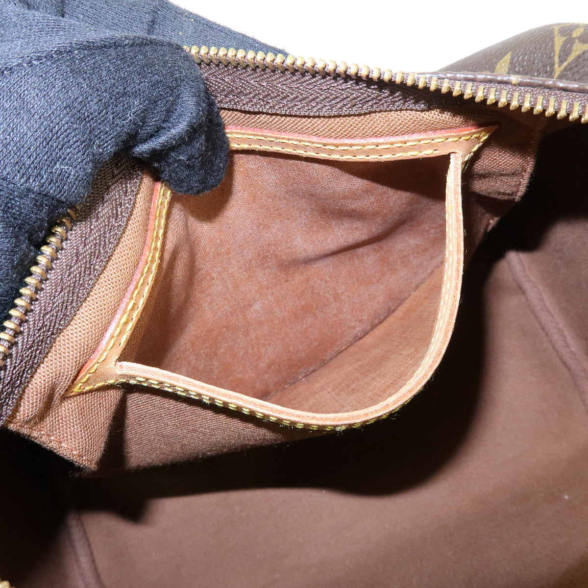Louis Vuitton Monogram Speedy 25 Boston Bag Hand Bag Brown M41528