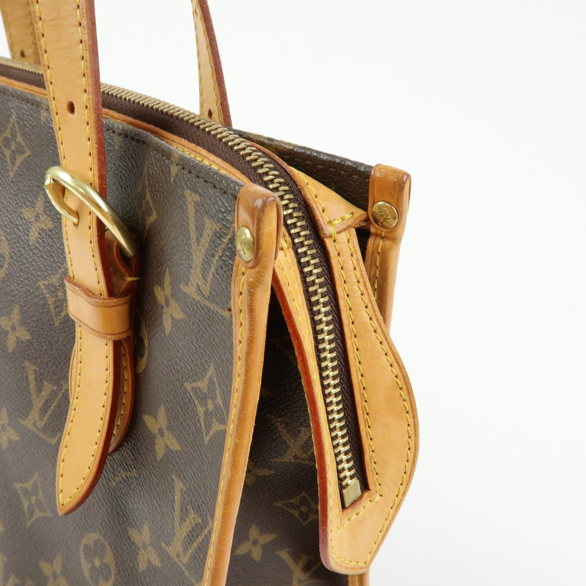 Louis Vuitton Monogram Popincourt Haut Shoulder Bag Brown M40007