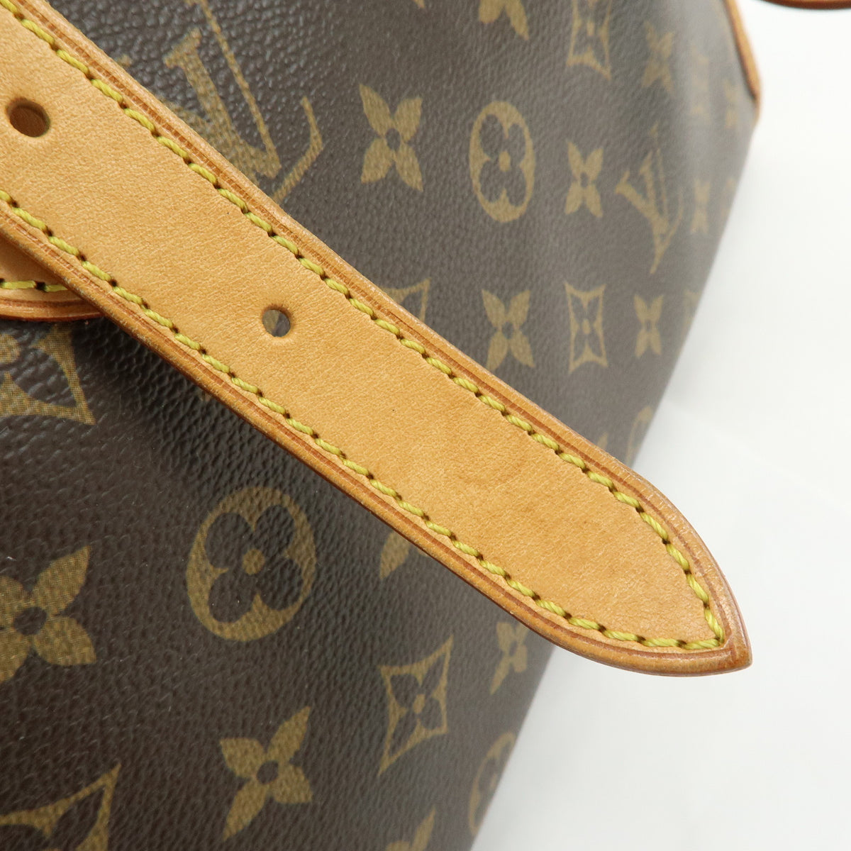 Louis Vuitton Monogram Popincourt Haut Shoulder Bag Brown M40007
