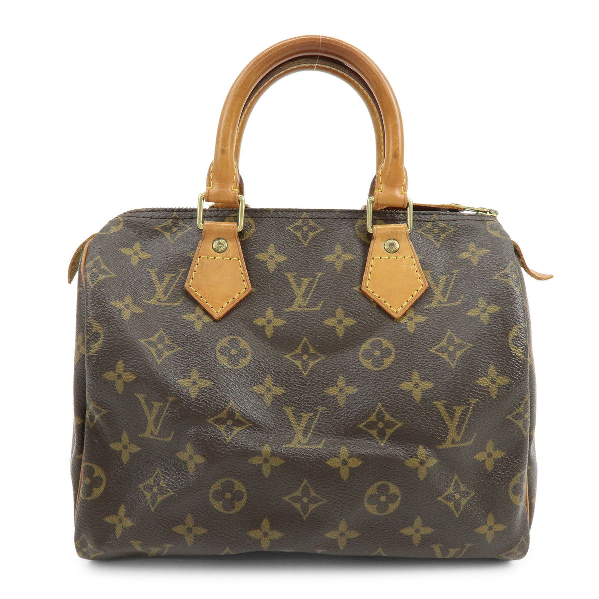 Louis Vuitton Monogram Speedy 25 Boston Bag Hand Bag Brown M41528