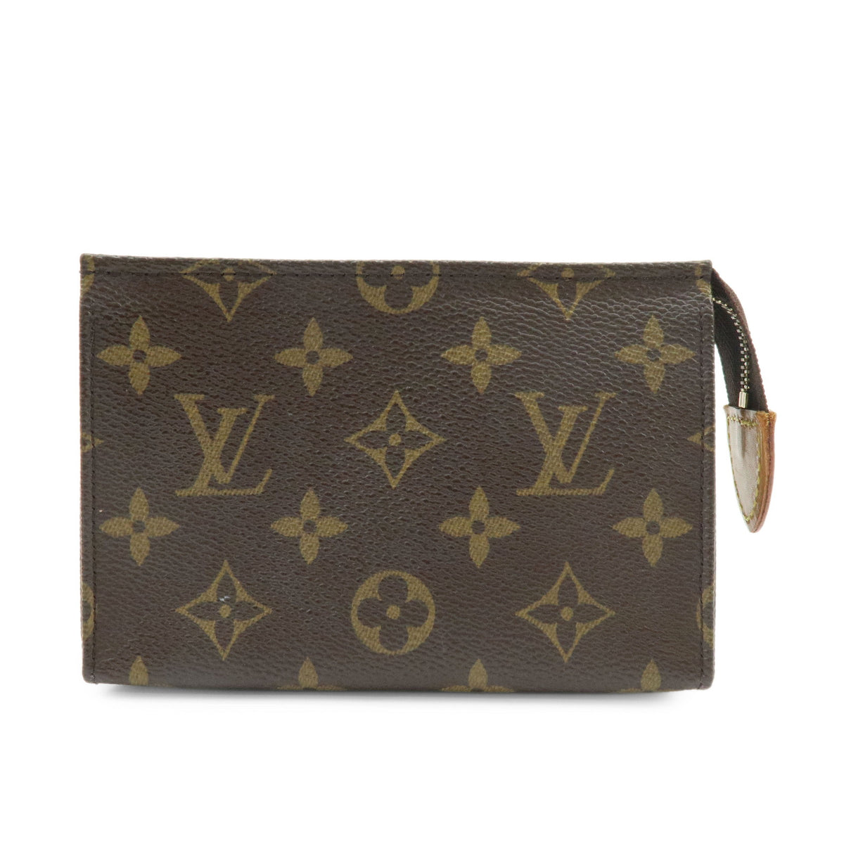 Louis Vuitton Monogram Poche Toilette 15 Cosmetic Pouch Brown M47546