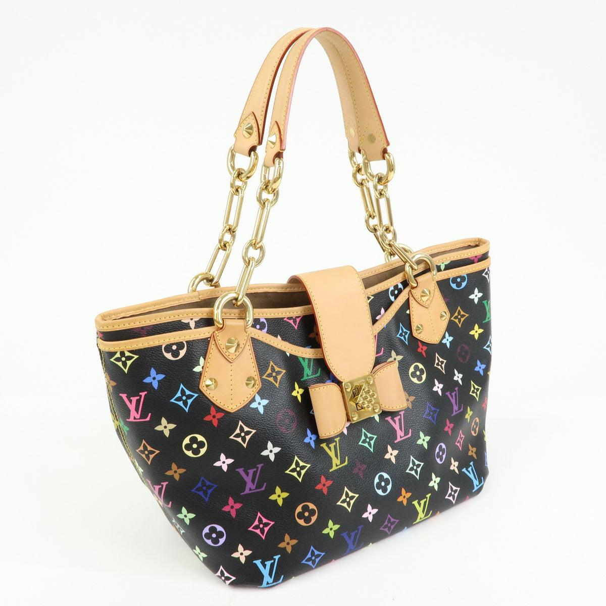 Louis Vuitton Monogram Multicolor Annie GM Canvas Tote Bag M40304