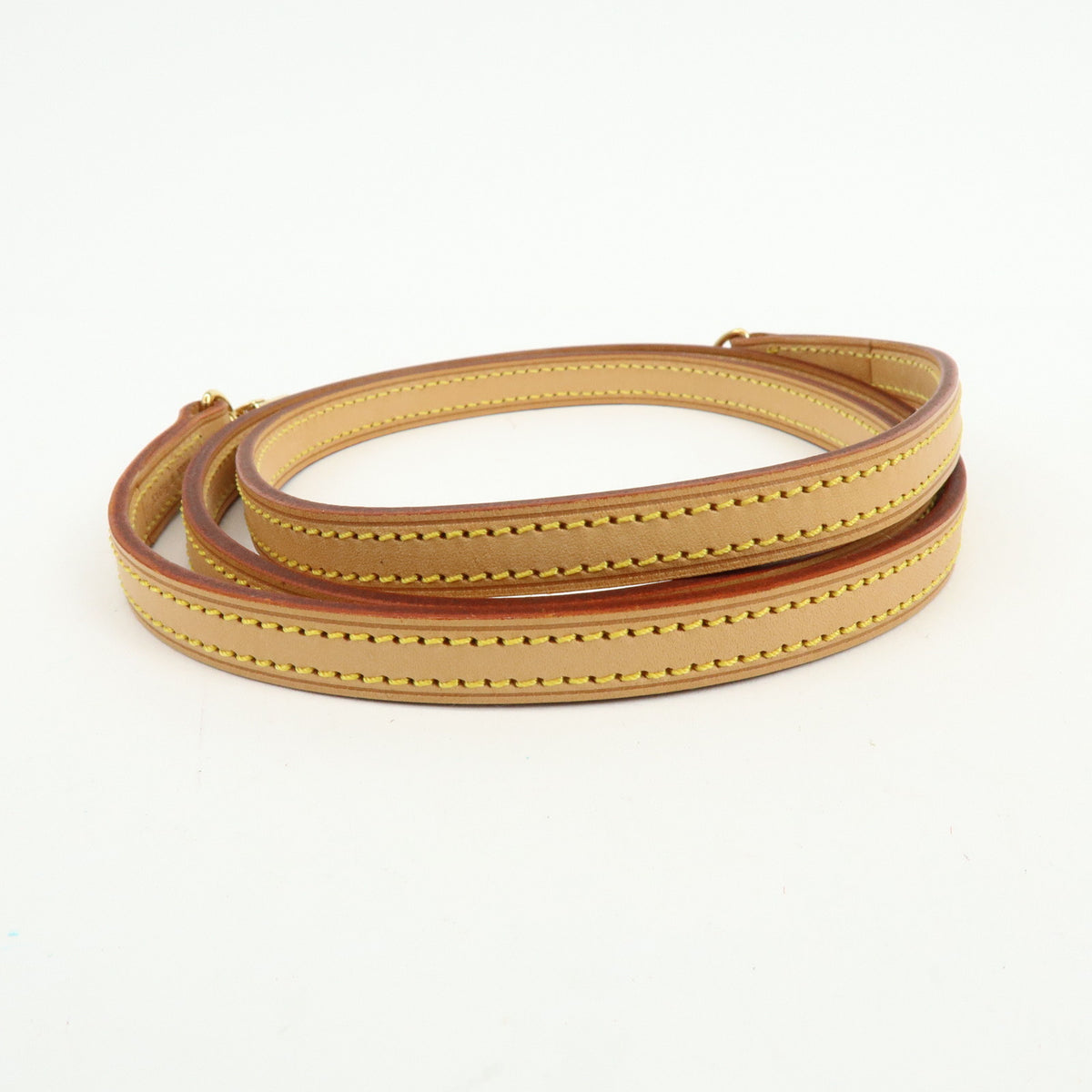 Louis Vuitton Nume Leather Shoulder Strap 120cm Natural J00145