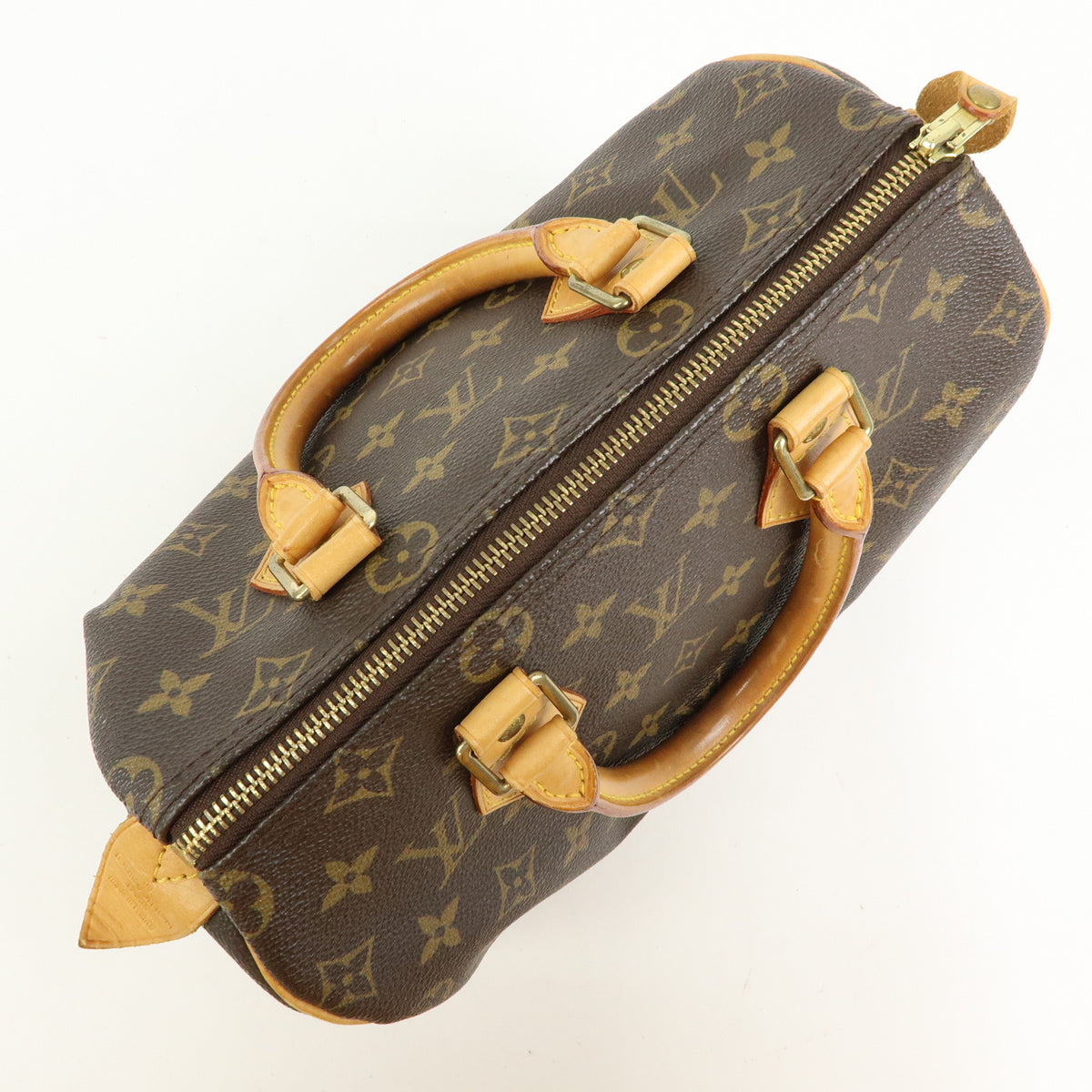 Louis Vuitton Monogram Speedy 25 Boston Bag Hand Bag Brown M41528