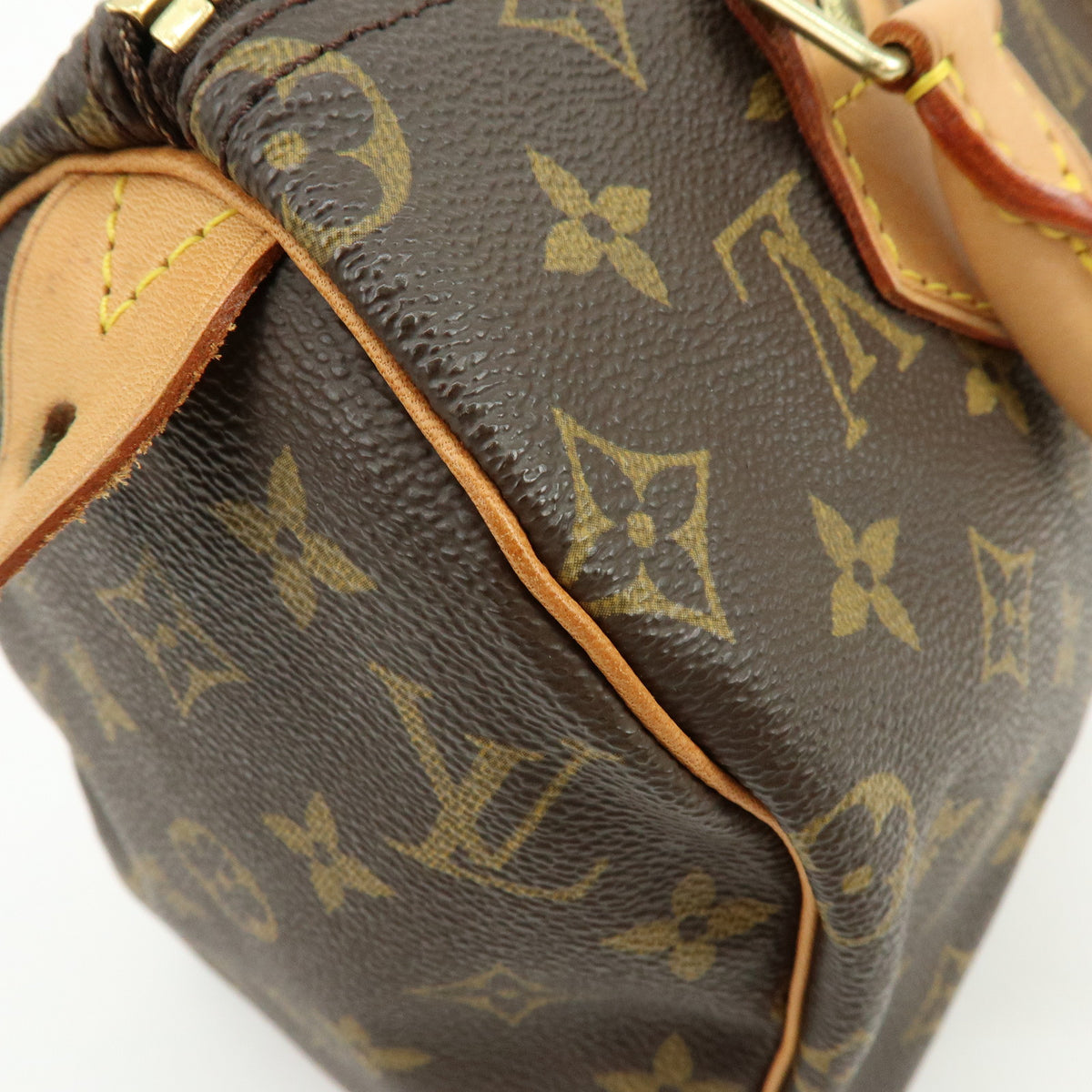 Louis Vuitton Monogram Speedy 25 Boston Bag Hand Bag Brown M41528