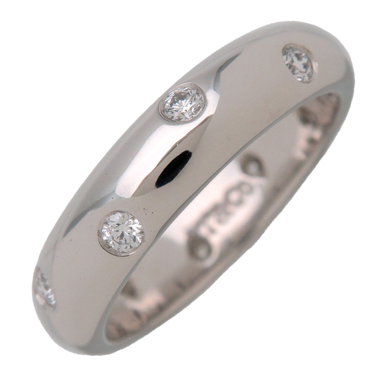 Tiffany&Co Dots Diamond Ring PT950 Platinum US5 EU49.5