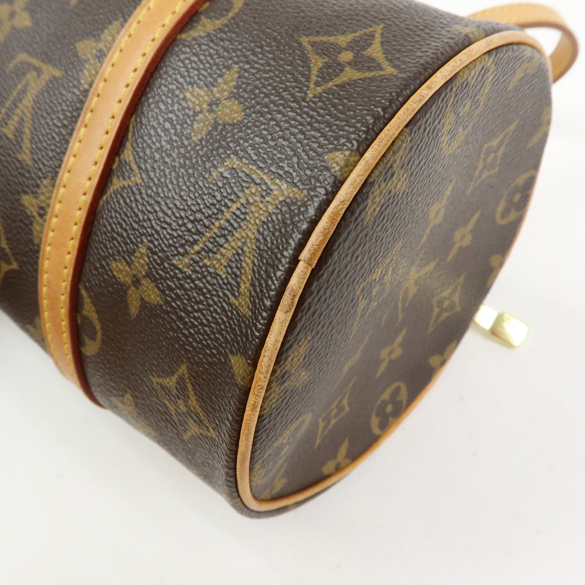 Louis Vuitton Monogram Papillon 26 Hand Bag Brown M51386