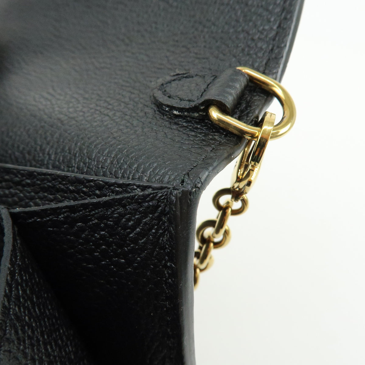 Louis Vuitton Monogram Empreinte Portefeuille Vavin Chain Wallet M67839