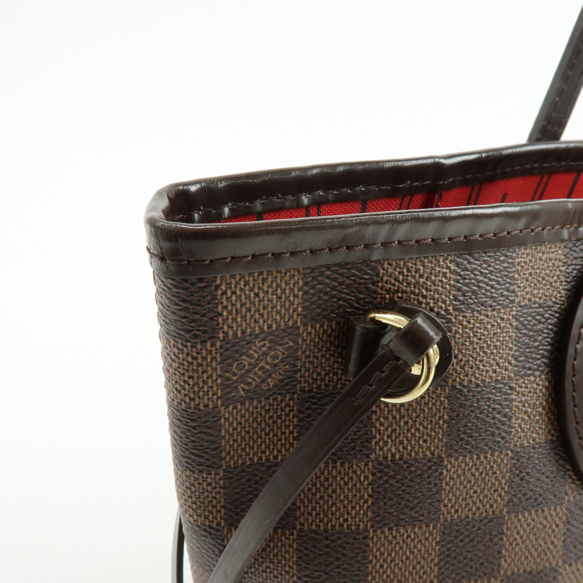 Louis Vuitton Damier Neverfull PM Tote Bag Shoulder Bag Ebene N51109