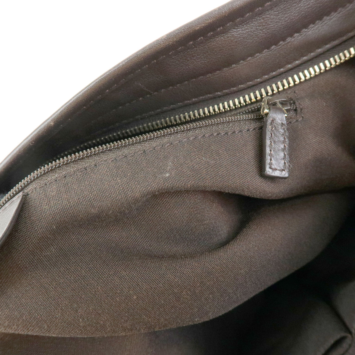 GUCCI Canvas Leather Shoulder Bag Crossbody Bag Beige Brown 388930