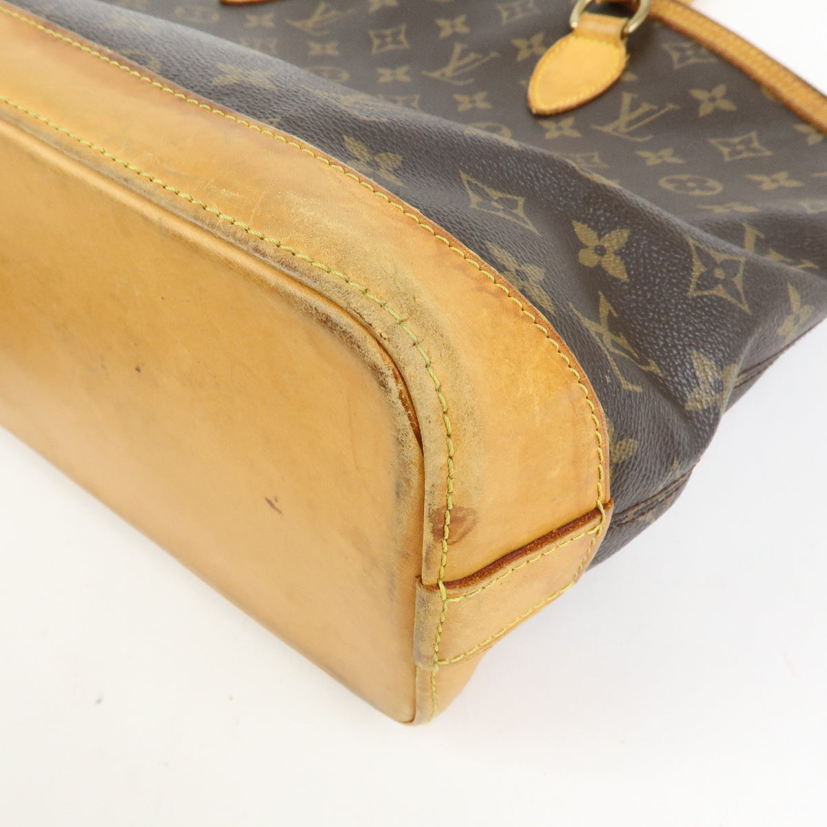 Louis Vuitton Monogram Lockit Horizontal Shoulder Bag Brown M40104