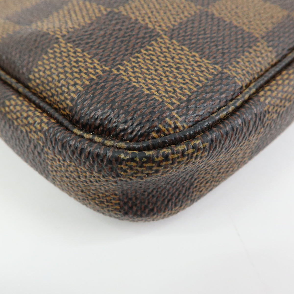 Louis Vuitton Damier Ebene Mini Pochette Accessoires Pouch N58009