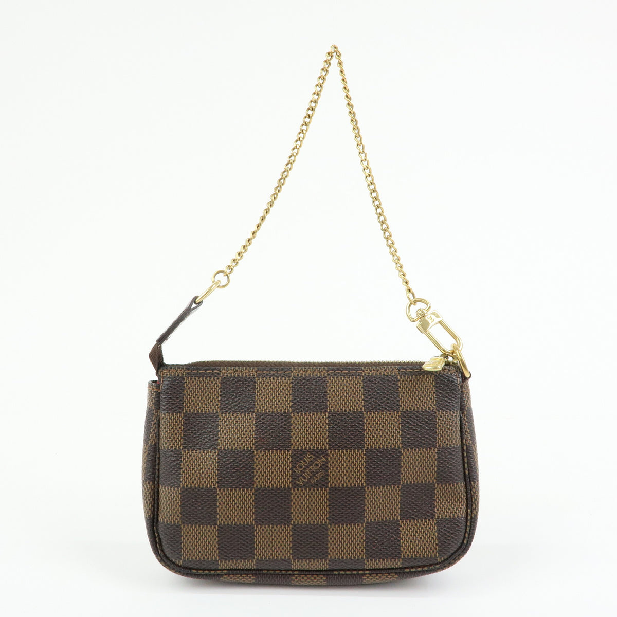Louis Vuitton Damier Ebene Mini Pochette Accessoires Pouch N58009