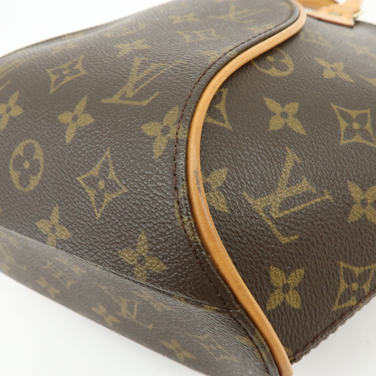 Louis Vuitton Monogram Ellipse PM Hand Bag Brown M51127