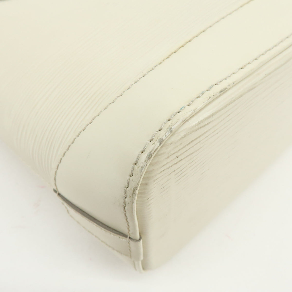 Louis Vuitton Epi Lockit Hand Bag Tote Bag Ivoire White M4229J