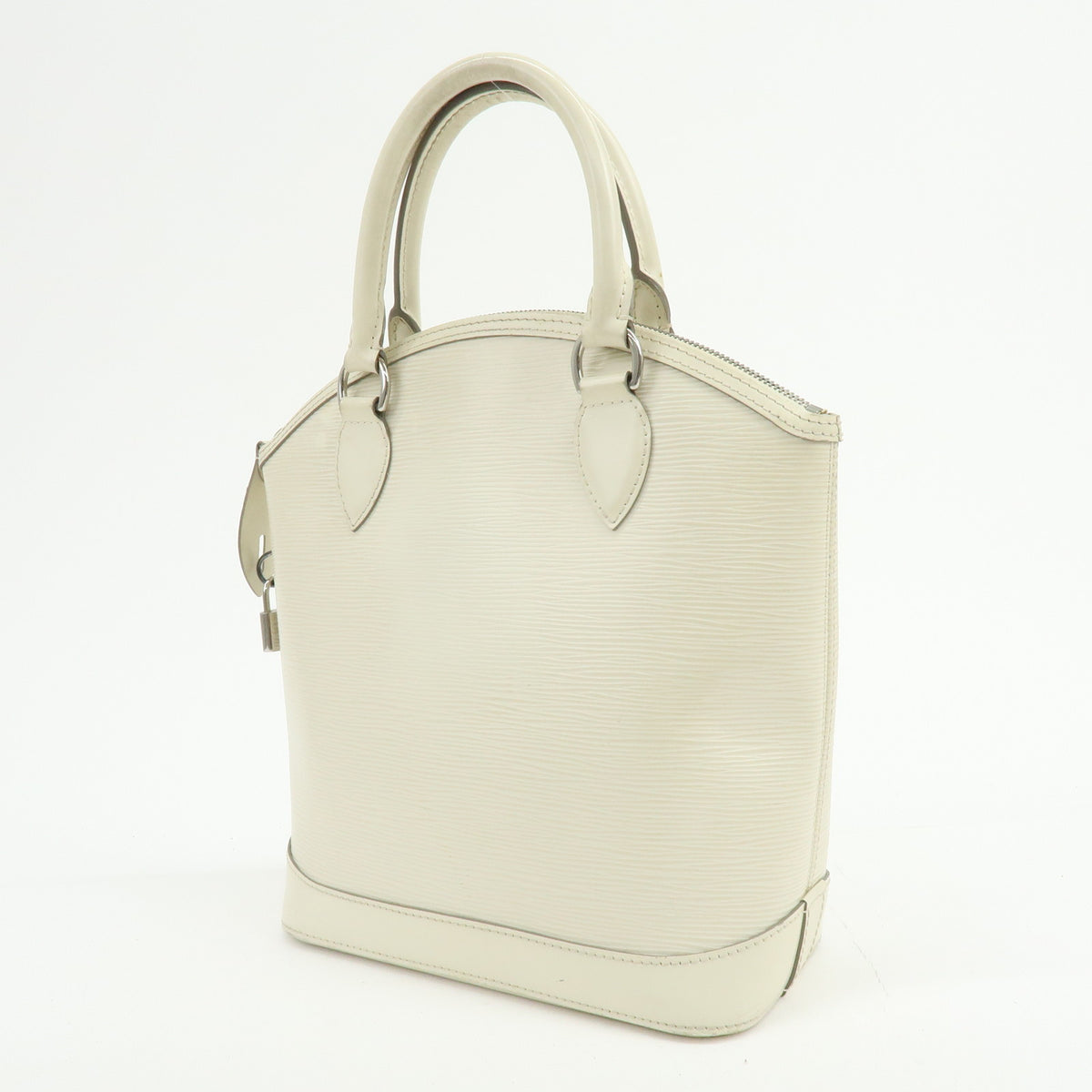 Louis Vuitton Epi Lockit Hand Bag Tote Bag Ivoire White M4229J