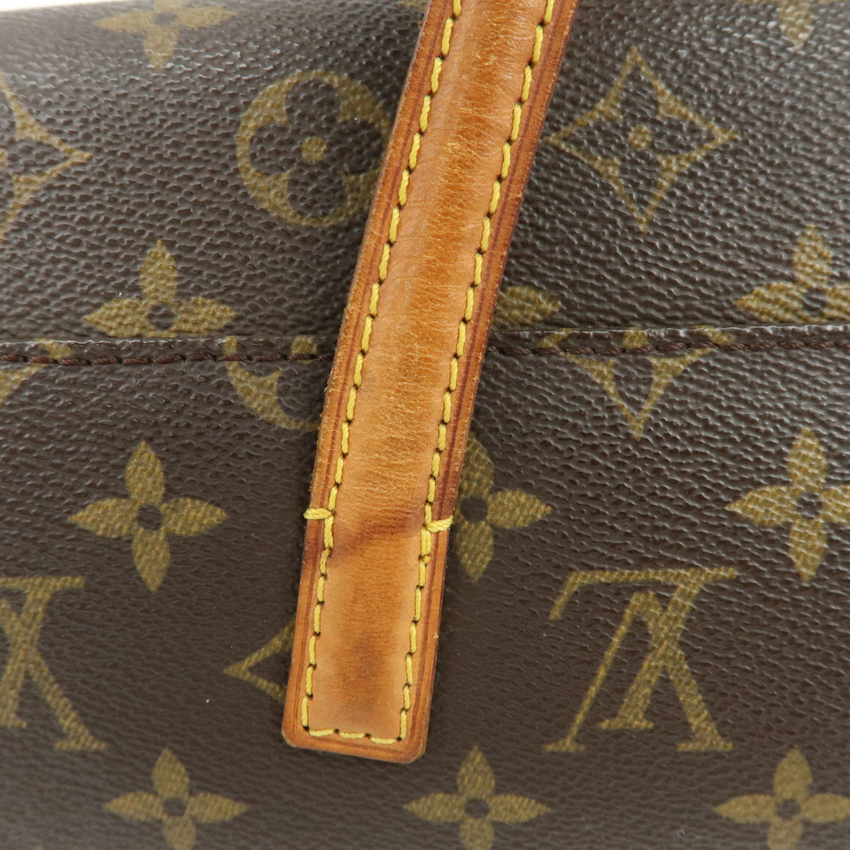 Louis Vuitton Monogram Canvas Sonatine Hand Bag Brown M51902