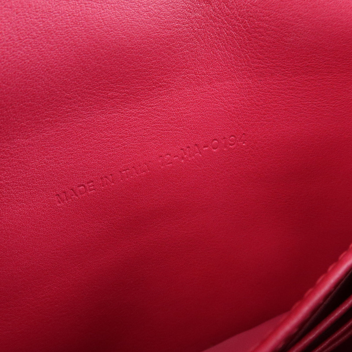 Christian Dior New Lock Cannage Patent Leather Chain Shoulder Bag Pink