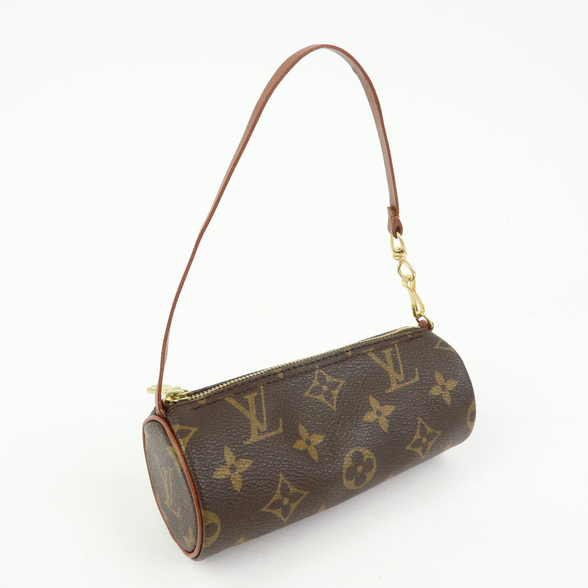 Louis Vuitton Monogram Mini Pouch for Papillon Bag Brown
